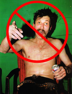 Drunk, shirtless gypsys are banned in most American states.